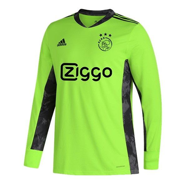 Thailande Maillot Football Ajax ML Gardien 2020-21 Vert